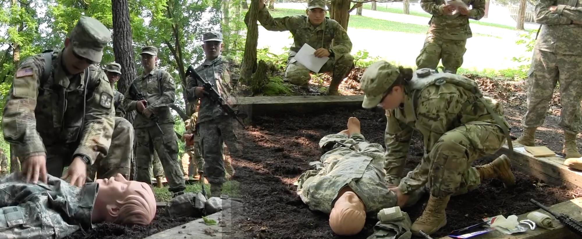 Army ROTC first aid