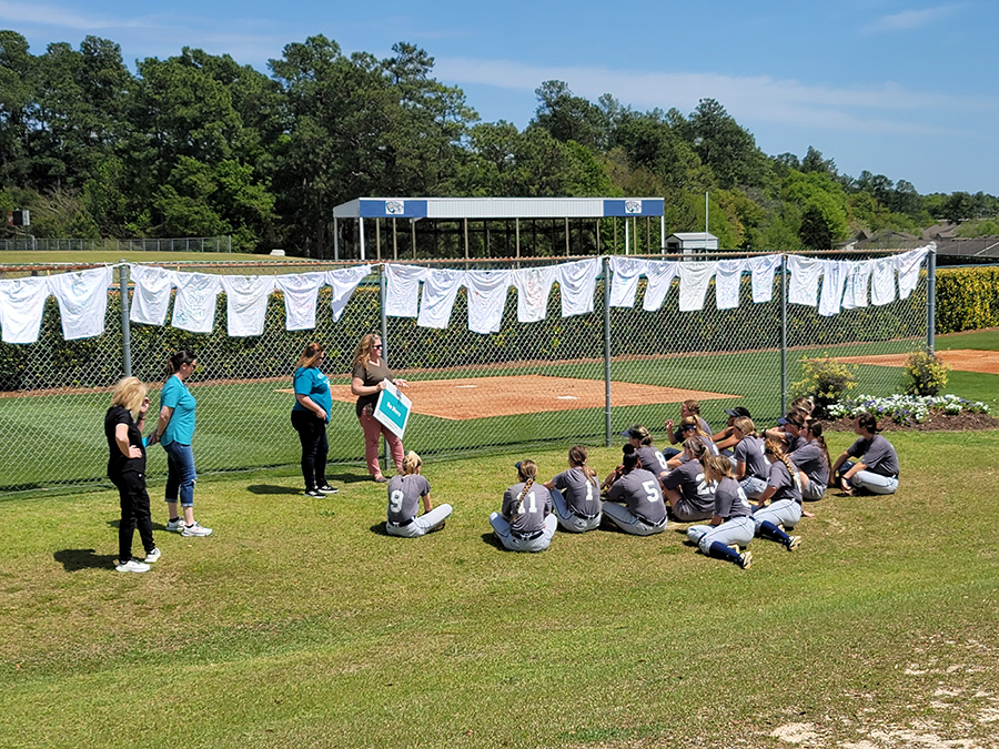 SAAM Clothesline Project