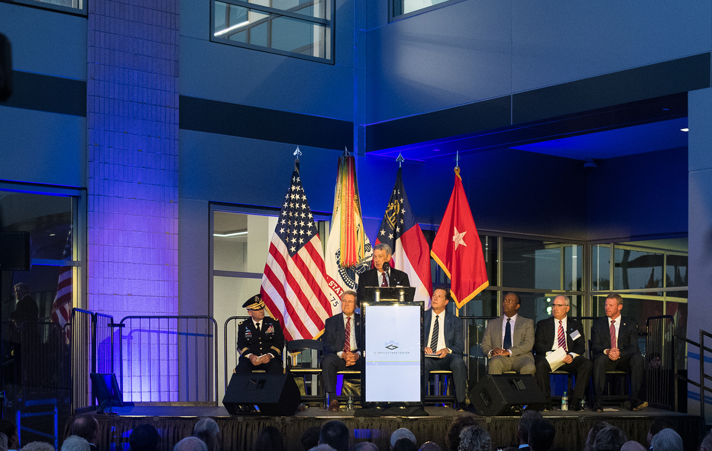 Georgia Cyber Center ceremony