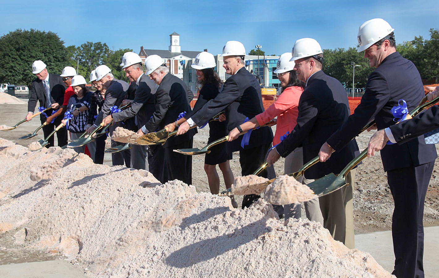 Groundbreaking ceremony for the College of Science and Mathematics