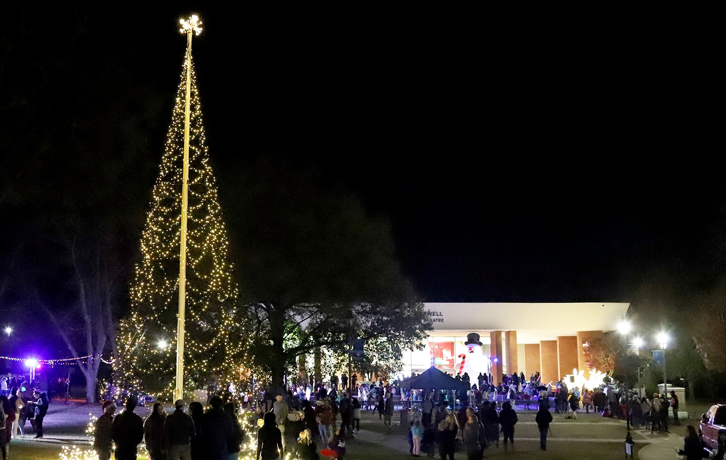 Lighting of the Tree on the Summerville Campus