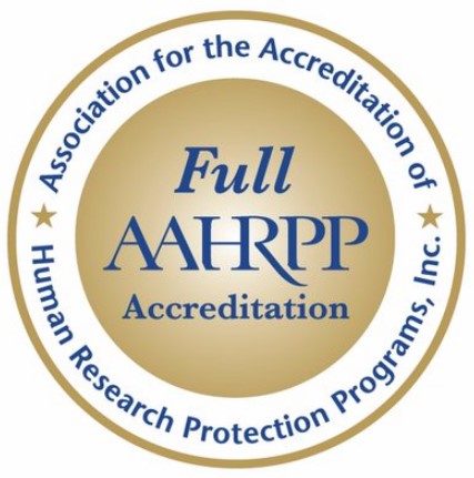 AAHRPP accreditation seal