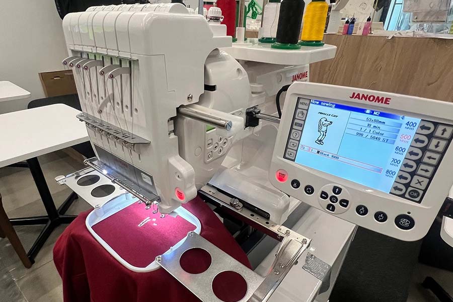 photo of Embroidery Machine