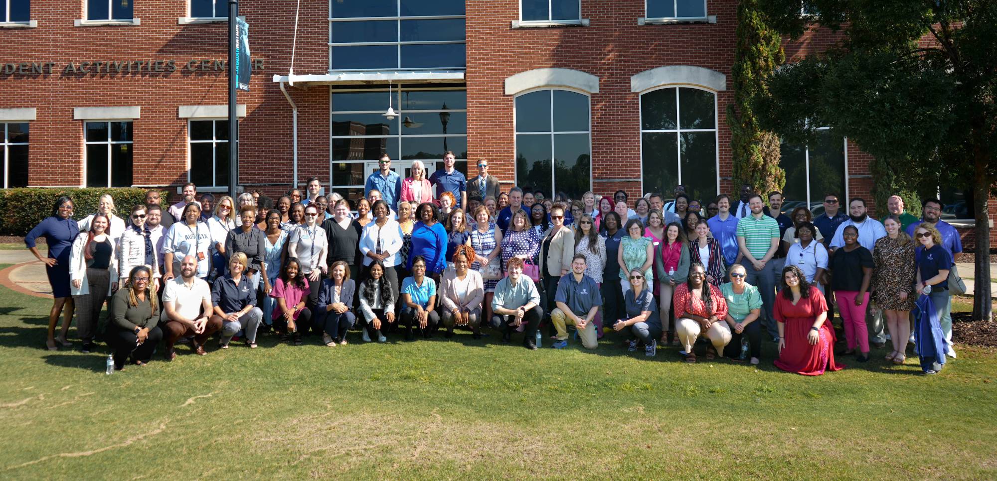 Enrollment and Student Affairs staff at professional development