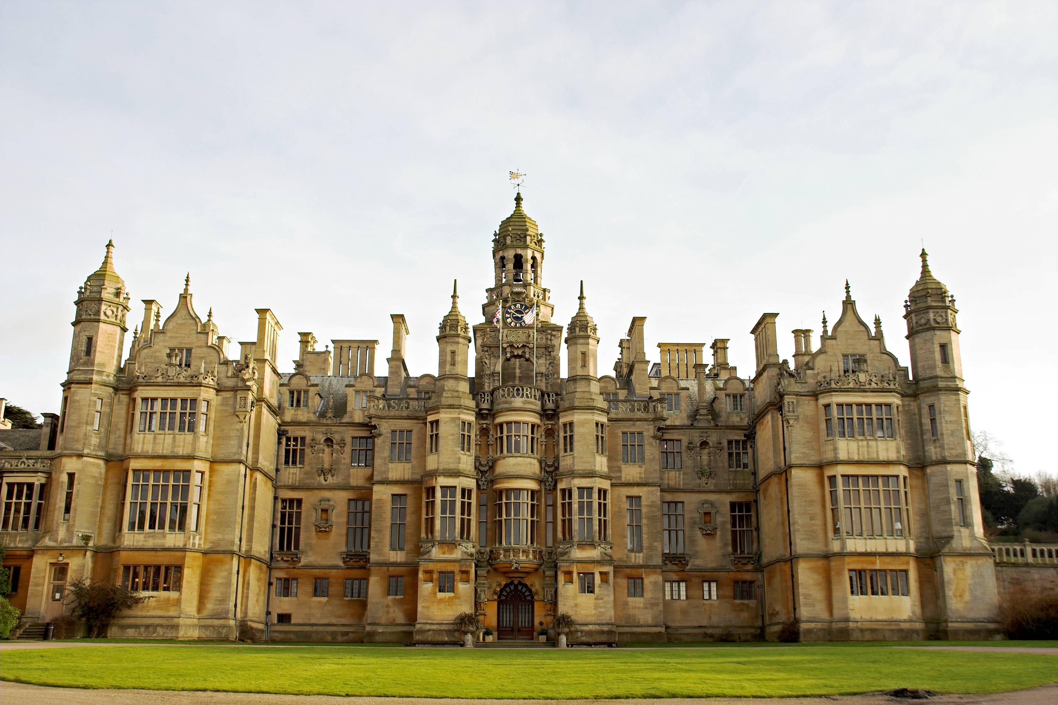 a castle landscape
